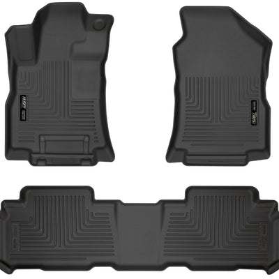 Husky Liners 19-23 Subaru Ascent Weatherbeater Black Front & 2nd Seat Floor Liners
