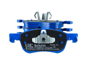 EBC 04-05 Mitsubishi Lancer Evo 8 2.0T (FQ400 w/Alcon Caliper) Bluestuff Front Brake Pads