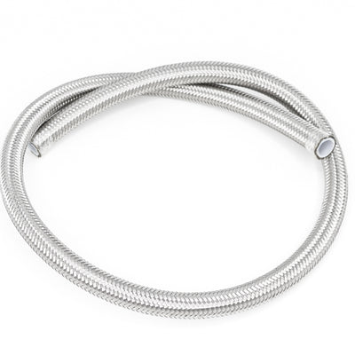 DeatschWerks 8AN SS Double Braided PTFE Hose 3 Feet