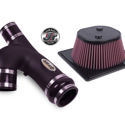 Airaid Jr. Intake Kit, Bifurcated Tube, Dry / Red Media 11-14 Ford F-150 3.5L Ecoboost