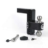 Weigh Safe 180 Hitch 8in Drop Hitch & 2in Shank (10K/12.5K GTWR) w/WS05 - Black Cerakote