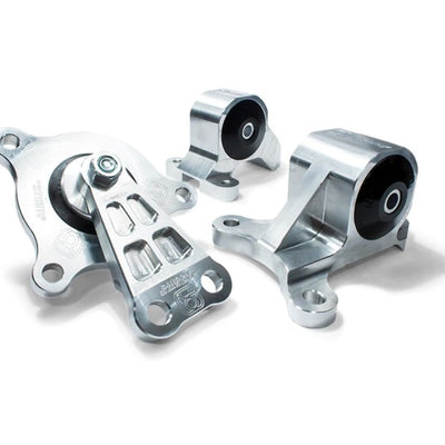 Innovative 02-05 Civic K-Series Black Aluminum Mounts 95A Bushings (Not K24 Trans)