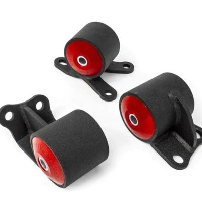 Innovative 92-95 Civic B/D Series Black Steel Mounts 60A Bushings (Auto Chassis Auto Trans)