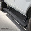 RealTruck 18-24 Jeep Wrangler 4dr VoltStep Electric Running Board Kit - Bedliner Coating