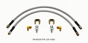 Wilwood Flexline Kit 18inch M10x1.50 IF 1/8-27 NPT 90 Degree