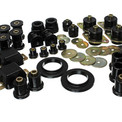 Energy Suspension 05-13 Toyota Tacoma 4WD/Prerunner 2WD Black Hyper-Flex Master Bushing Set