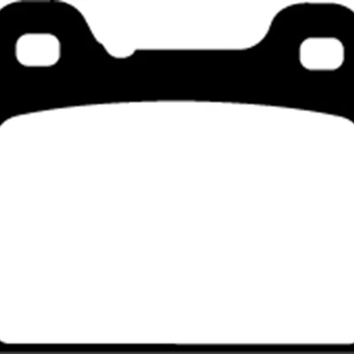 EBC 91-93 Volvo 740 2.3 (ABS) (Girling) Redstuff Rear Brake Pads