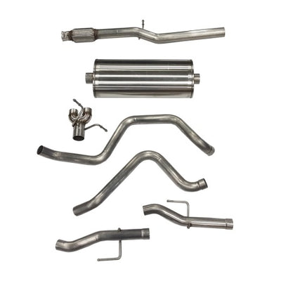 Corsa 2019-2025 Chevy Silverado 5.3L Crew Cab 3in Cat-Back Dual Rear Exit w/ Polished Tip