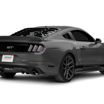 Raxiom 15-22 Ford Mustang Axial Series LED Side Marker Lights Rear (Smoked)