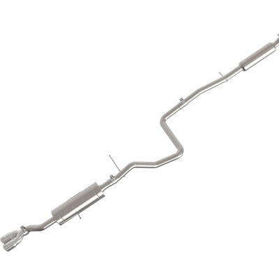 aFe Takeda Series 2 1/2in 304 SS Cat-Back 14-19 Ford Fiesta L4-1.6L w/Polished Tip
