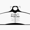 EBC 83-87 Chevrolet Corvette (C4) 5.7 Greenstuff Front Brake Pads