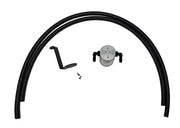 J&L 2005-2019 Nissan Frontier 4L Oil Separator 3.0 - Clear Anodized