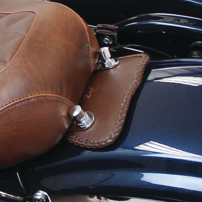 Mustang 97-21 FL Touring Mini Fender Bib - Brown