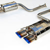 Invidia 15+ Lexus RC350/200T Titanium Quad Rolled Tip Axel-Back Exhaust