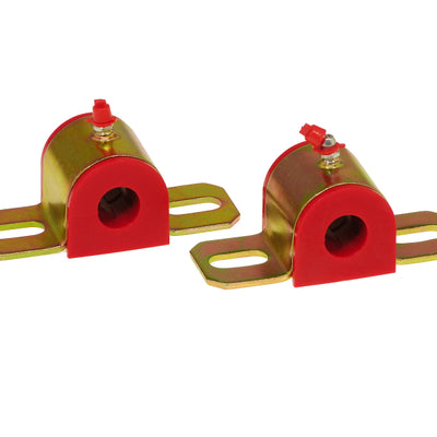 Prothane Universal Greasable Sway Bar Bushings - 3/4in - Type B Bracket - Red