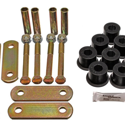 Energy Suspension Gm Heavy Duty Shackle Set - Black