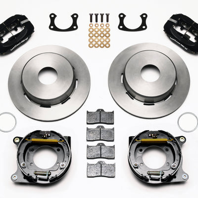 Wilwood Forged Dynalite P/S Park Brake Kit Big Ford New 2.50in Offset Currie Blank