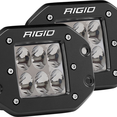 Rigid Industries D2 - Flush Mount - Driving Pair