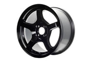 Gram Lights 57CR 15x8.0 +35 4x100 Glossy Black Wheel