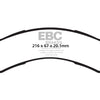 EBC 01-05 Chevrolet Silverado 3500 (2WD) Yellowstuff Rear Brake Pads