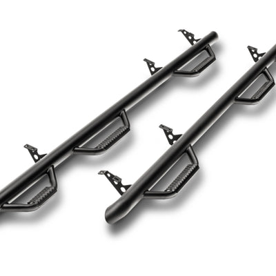 N-Fab Nerf Step 16-17 Toyota Tacoma Access Cab 6ft Bed - Tex. Black - Bed Access - 2in