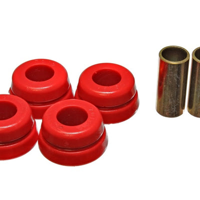 Energy Suspension 79-94 Toyota Pick Up 2WD (NOT T-100/Tundra) Red Front Strut Rod Bushing Set