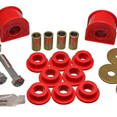 Energy Suspension 97-01 Expedition 4WD / 97-01 Navigator 4WD Red 22mm Rear Sway Bar Bushing Set