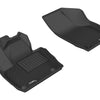 3D MAXpider 2015-2018 Audi Q3 Kagu 1st Row Floormat - Black