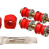 Energy Suspension 84-87 Honda Civic/CRX Red 16mm Front Sway Bar Bushings (Sway Bar link bushings and