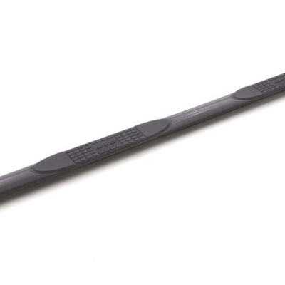 Lund 15-17 Chevy Colorado Crew Cab 4in. Oval Straight Steel Nerf Bars - Black