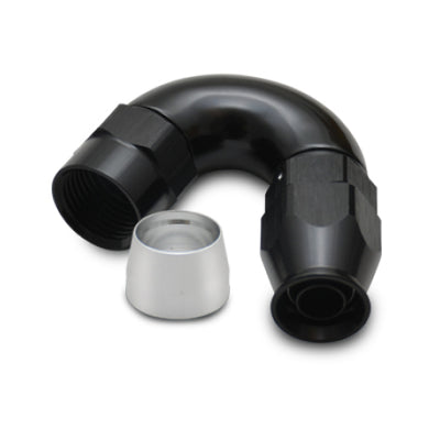 Vibrant -8AN 150 Degree Hose End Fitting for PTFE Lined Hose