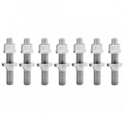 BLOX Racing SUS303 Stainless Steel Exhaust Manifold Stud Kit M8 x 1.25mm 45mm in Length - 9-piece