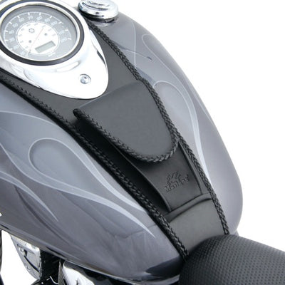 Mustang 99-21 Yamaha V-Star 1100 Custom Cruiser Tank Bib - Black