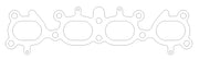 Cometic Mazda FSDE 16V 91-03 Exhaust .030 inch MLS Head Gasket 2.045 inch X 1.375 inch Port