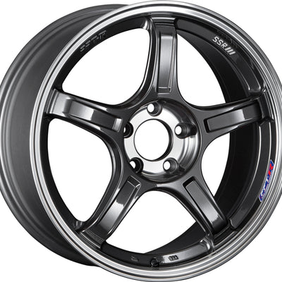 SSR GTX03 18x8.5 5x100 45mm Offset Black Graphite Wheel