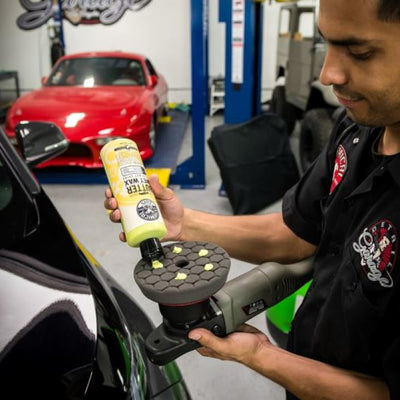 Chemical Guys Hex-Logic Quantum Finishing Pad - Black - 6.5in