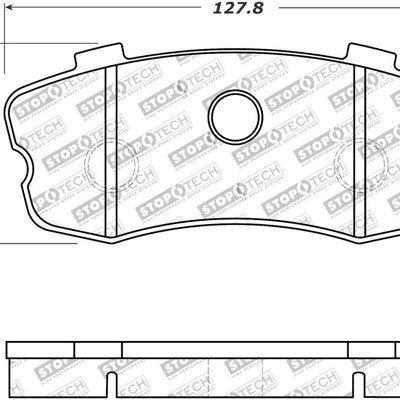 StopTech Performance 06-09 Chevy Corvette Z06 Rear Brake Pads