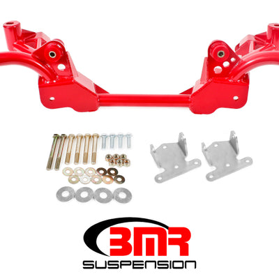 BMR 82-82 3rd Gen F-Body K-Member w/ SBC/BBC Motor Mounts and STD. Rack Mounts - Red