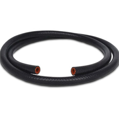 Vibrant 3/8in (10mm) I.D. x 20 ft. Silicon Heater Hose reinforced - Black