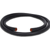 Vibrant 3/4in (19mm) I.D. x 20 ft. Silicon Heater Hose reinforced - Black