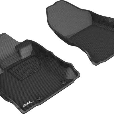 3D MAXpider 2019-2020 Subaru Forester Kagu 1st Row Floormat - Black