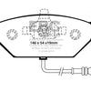 EBC 00-05 Volkswagen Beetle 2.0 Greenstuff Front Brake Pads