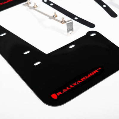 Rally Armor 23-25 Toyota GR Corolla Black UR Mud Flap w/Red Logo