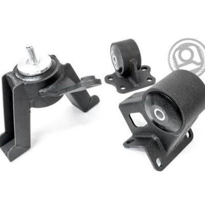 Innovative 00-05 Toyota MR2 Spyder 1ZZ Black Steel Mounts 75A Bushings (No Front Mount)