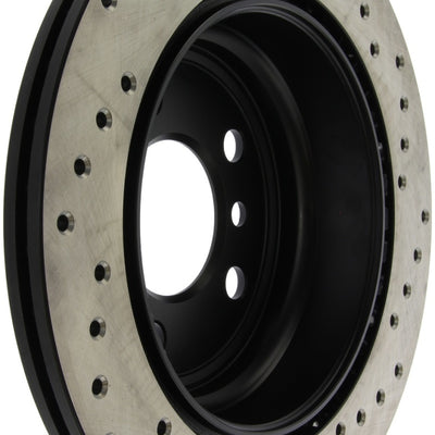 StopTech Sport Cross Drilled Brake Rotor - Front Left