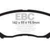 EBC 12+ Mazda CX-5 2 Yellowstuff Front Brake Pads