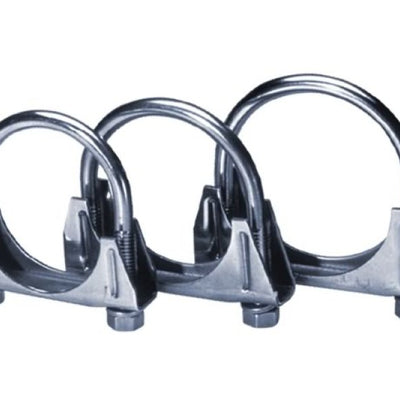 Borla Universal 2-1/2in Stainless Saddle Clamps