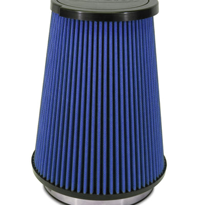 Airaid 10-14 Ford Mustang Shelby 5.4L Supercharged Direct Replacement Filter - Oiled / Blue Media