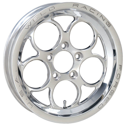 Weld Magnum 1-Piece 15x3.5 / 5x4.75 BP / 1.75in. BS Polished Wheel - Non-Beadlock