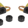 Prothane 90-94 Mitsubishi Eclipse Rear Sway Bar Bushings - 20mm - Black